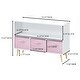 preview thumbnail 15 of 17, Kids bookcase with Collapsible Fabric Drawers