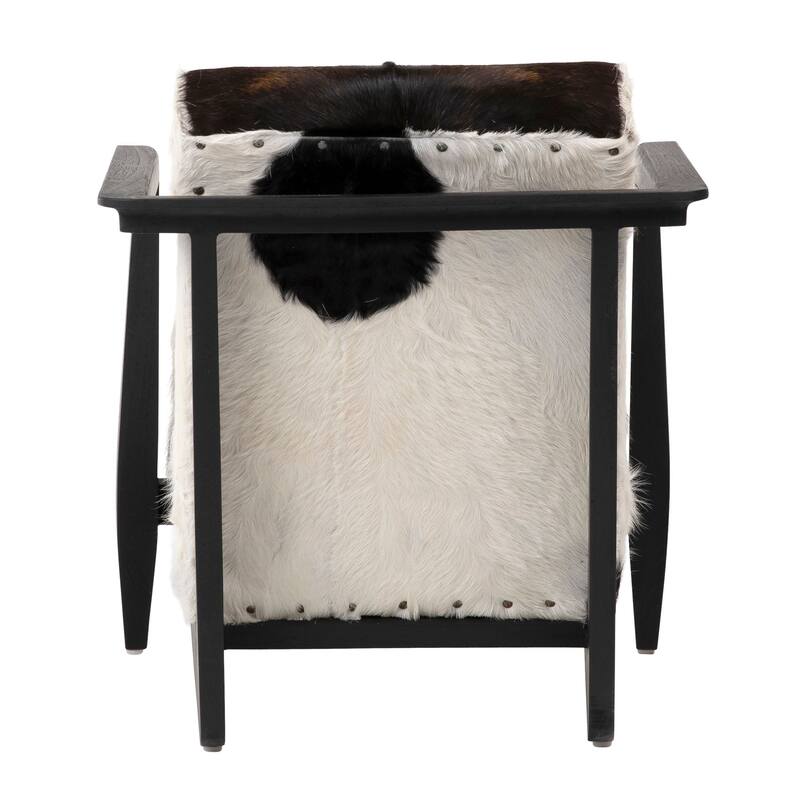 Nicole Teak Upholstered Occasional Chair