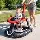 preview thumbnail 38 of 46, Babyjoy 6-in-1 Baby Walker with Canopy, Music, Lights, Speed/Height - See Details