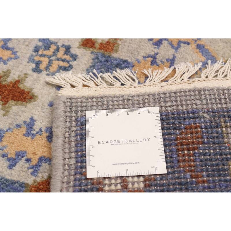 ECARPETGALLERY Hand-knotted Jules Serapi Light Grey Wool Rug - 7'11 x 10'1