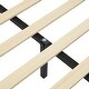 preview thumbnail 53 of 66, Velvet Upholstered Platform Bed Smart LED Bed Frame with Adjustable Height Headboard, Noise-Free Slat Support for Night's Sleep