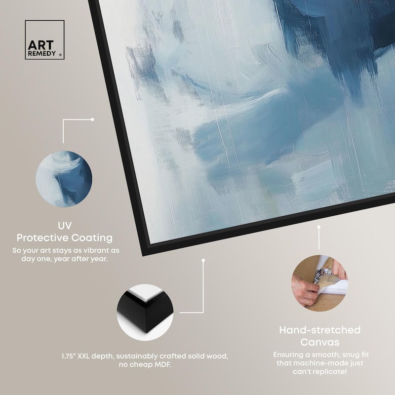 Glacial Reflections II Canvas by Art Remedy