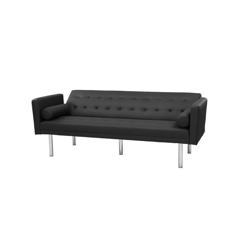 Futon Sofa Bed, Convertible Futon Couch Bed, Loveseat Sleeper Sofa, Daybed for Living Room, Apartment, Office