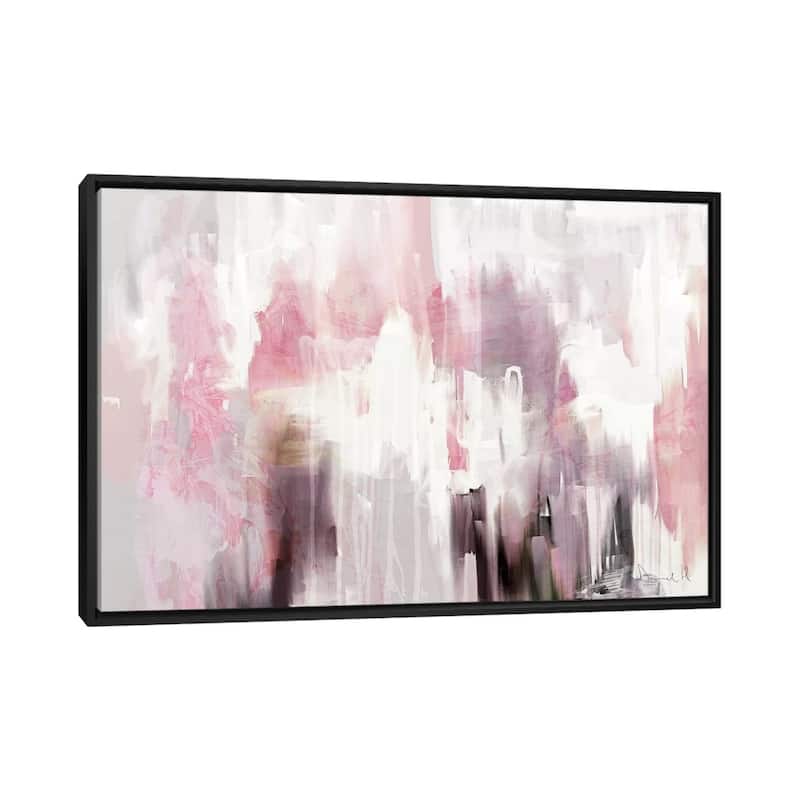 iCanvas "Blush" by Dan Hobday Framed Canvas Print - Black - 26x40