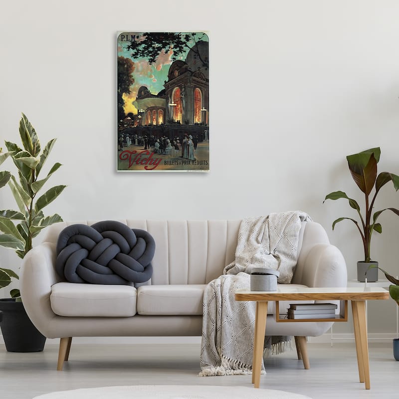 Stupell Great Bullfight Antique Advertisement Canvas Wall Art Design By Marcus Jules