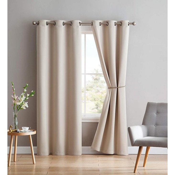Porch & Den Jessamine Thermal Insulated Blackout Curtain Panels