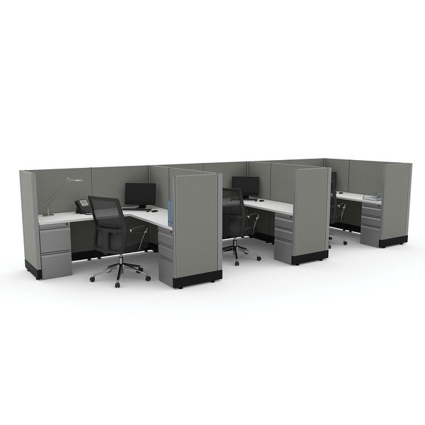 Workstation Desk 53H 3pack Inline Unpowered. Opens flyout.