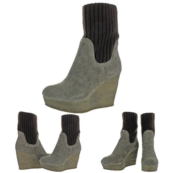 sbicca wedge booties