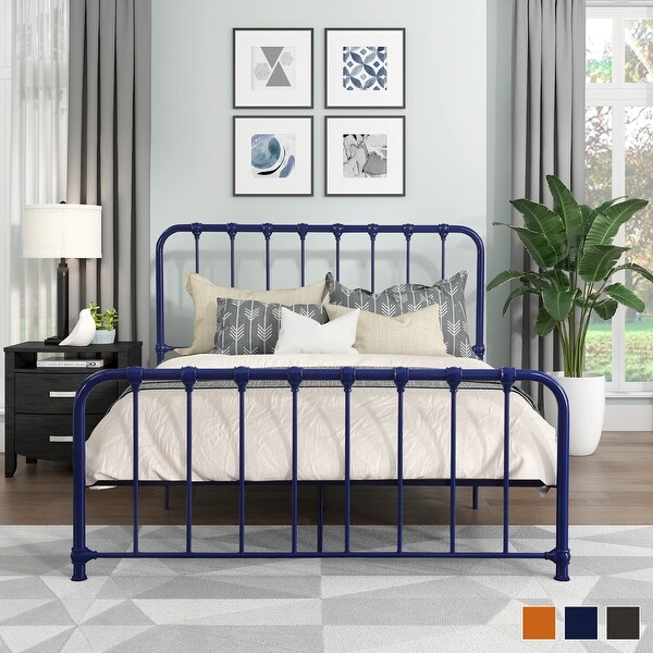 Fremont & Park Nisky Platform Metal Bed - On Sale - Bed Bath