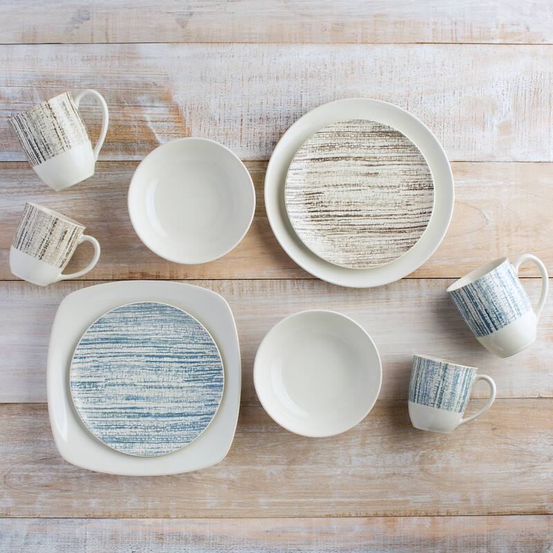 Noritake Colorwave Weave Set Of 4 Accent Plates, 8.25"