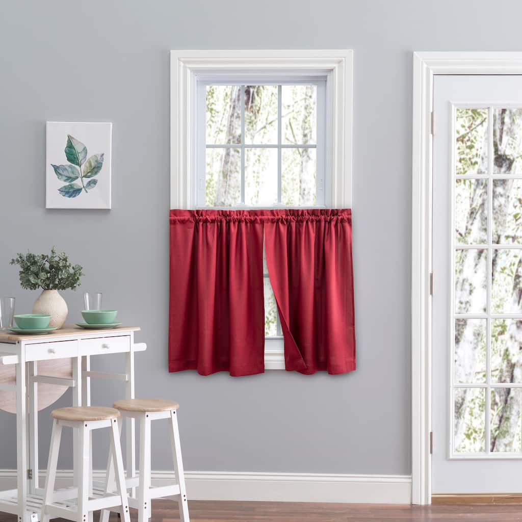 Glasgow Curtain Tier Set - 57 x 30