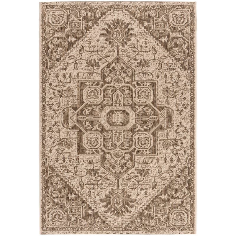 SAFAVIEH Linden Ludmyla Indoor/ Outdoor Waterproof Patio Backyard Rug