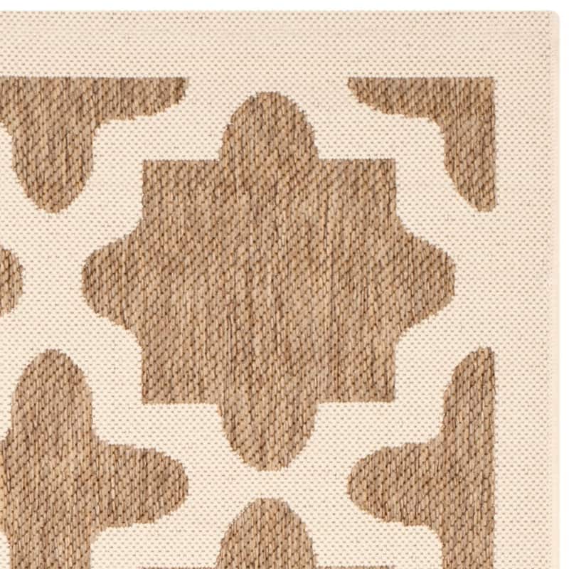 SAFAVIEH Courtyard Dorthey Indoor/ Outdoor Waterproof Patio Backyard Rug