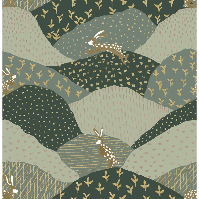 A-Street Prints Peter Green Fields Wallpaper