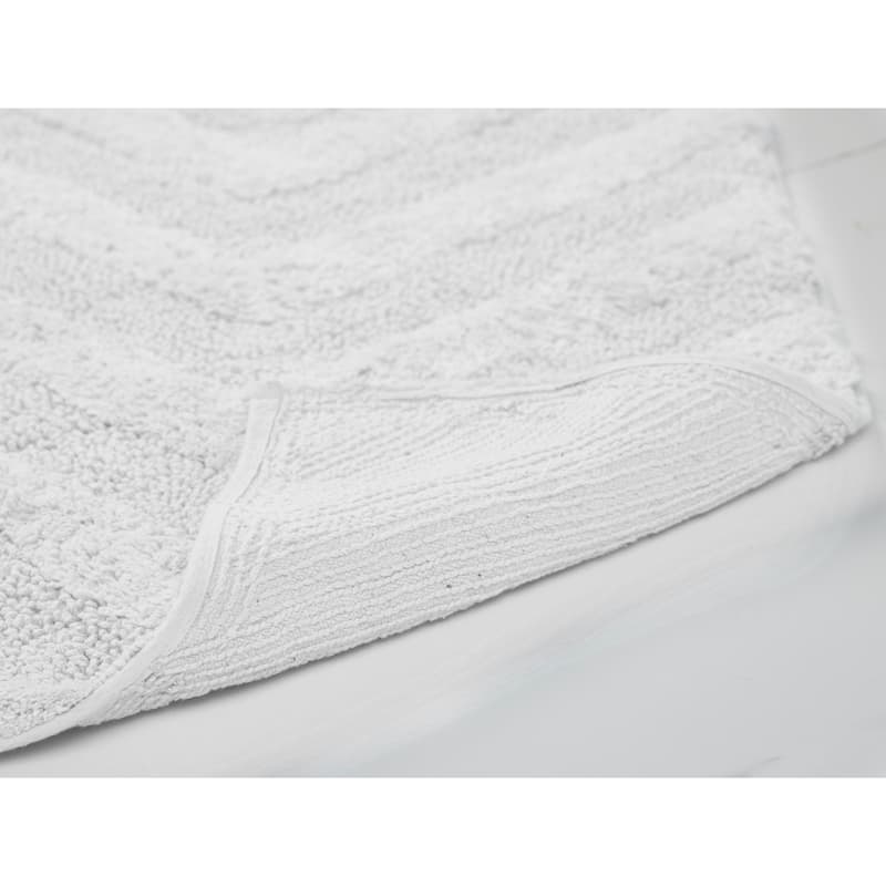 Better Trends Bathroom Rug Set 100% Cotton Tufted Water Absorbent Bath Rug for Shower, Sink Mats Machine Wash Hugo Collection