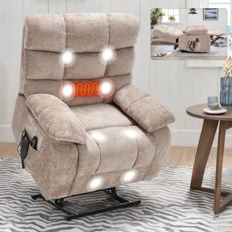 3-Seat Sofa with Hidden Chaise Storage & Cloud-Like Cushions