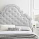 preview thumbnail 11 of 49, Diana Tufted Performance Velvet Twin Headboard Light Gray - Twin