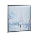 preview thumbnail 3 of 5, Blue Polystone Transitional Framed Wall Art