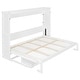 preview thumbnail 16 of 20, Queen Wall Murphy Bed with Flip-Down Vanity Desk by Harper&Bright Designs