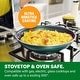 preview thumbnail 5 of 5, Granitestone Emerald 10" Ultra Nonstick Fry Pan with Stay Cool Handle Cookware