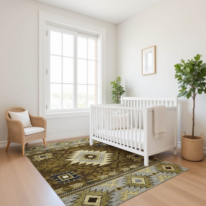 Premium Washable Super Soft Global Inspirations Mayfield Rug