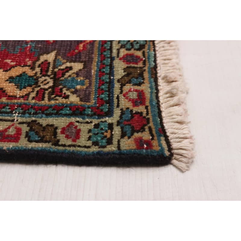 ECARPETGALLERY Hand-knotted Antalya Vintage Red Wool Rug - 6'4 x 9'5