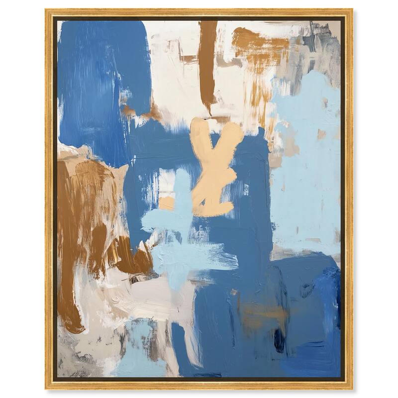 Sky and Sunlight III Canvas by Art Remedy - 20" x 24" - Gold
