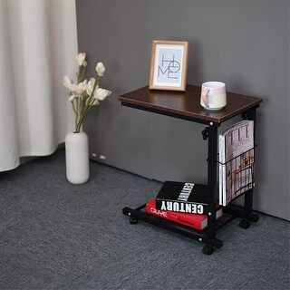 Side Table For Computer Side Table Computer Laptop Workstation - Bed Bath & Beyond - 36248713