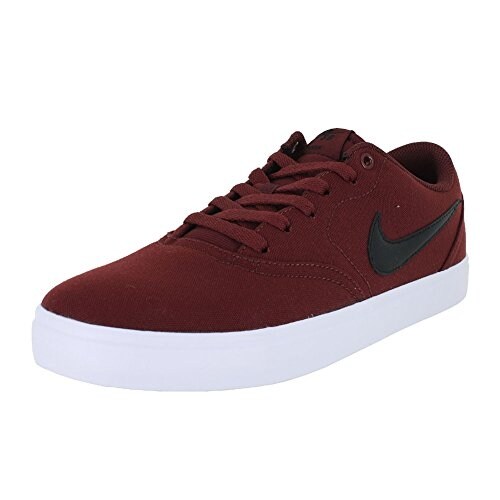 nike sb red check solarsoft trainers