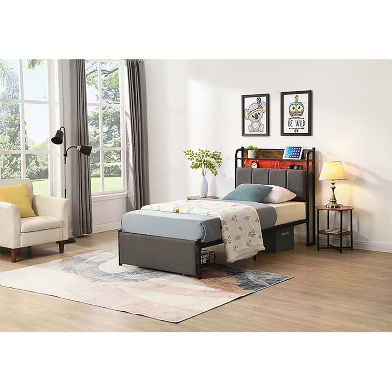 Versatile Bed with Exceptional Comfort and Storage