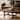 31" Square Wood Coffee Table for Living Room, Farmhouse Center Table for Home Office, Small Apartment