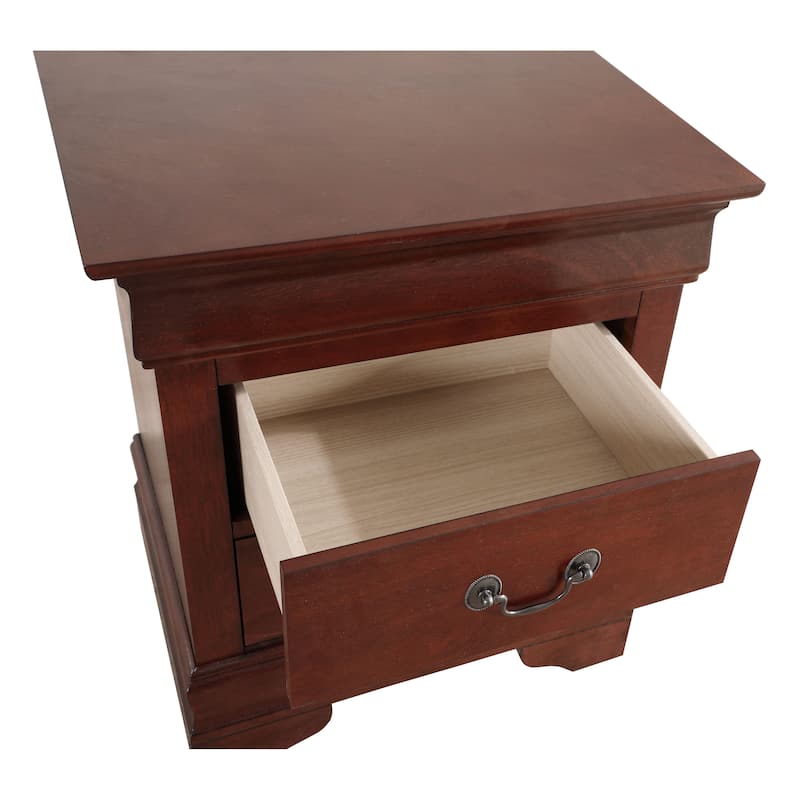 Lewis 2-drawer Wood Nightstand