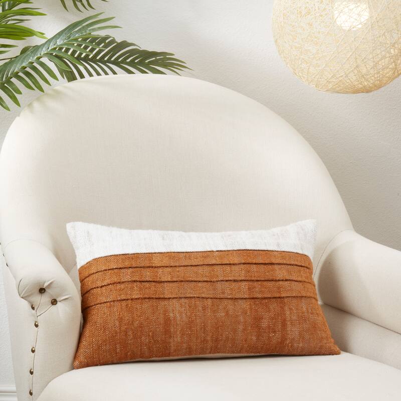 Pleated Harmony Throw Pillow