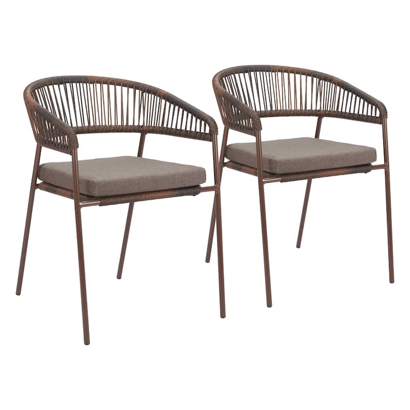 Skye Dining Chair Brown - Brown