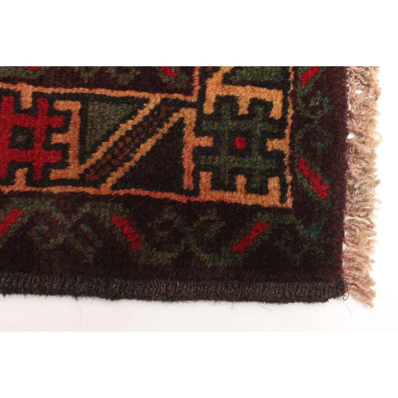 ECARPETGALLERY Hand-knotted Teimani Light Blue Wool Rug - 2'10 x 4'8