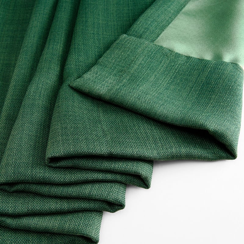 Exclusive Fabrics Faux Linen Room Darkening Curtain (1 Panel)