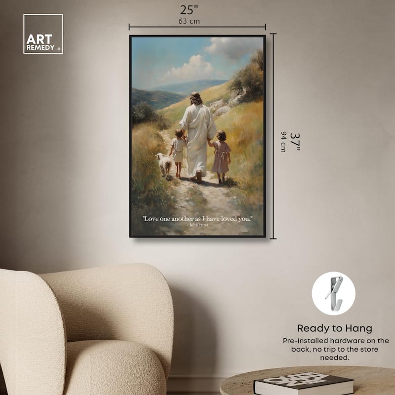 As I Have Loved You Canvas by Art Remedy