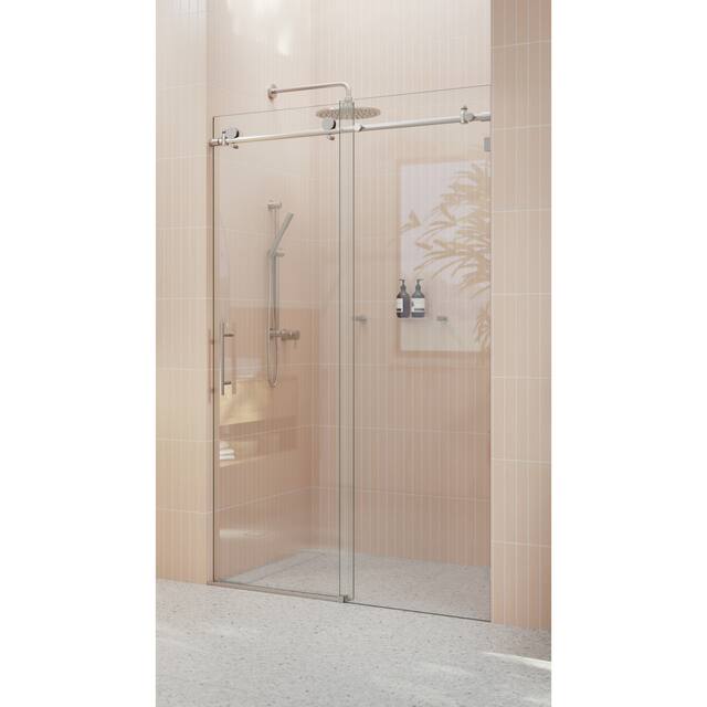 Glass Warehouse 44 in. - 48 in. x 78 in. Frameless Sliding Shower Door