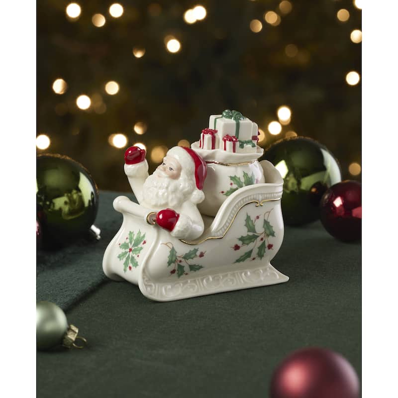 Lenox Holiday Figural Salt & Pepper Set
