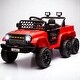preview thumbnail 13 of 25, 12V Kids Ride-On Car with Remote Control, Ride on Truck with Back Trailer, Spring Suspension, & Seatbelt - Electric Vehicle