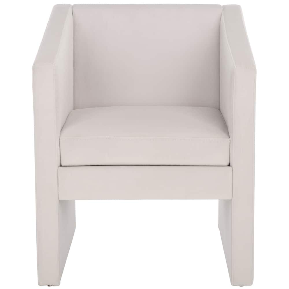 SAFAVIEH Una Accent Chair - W24" x D25" x H30" - 24Wx25Dx30H