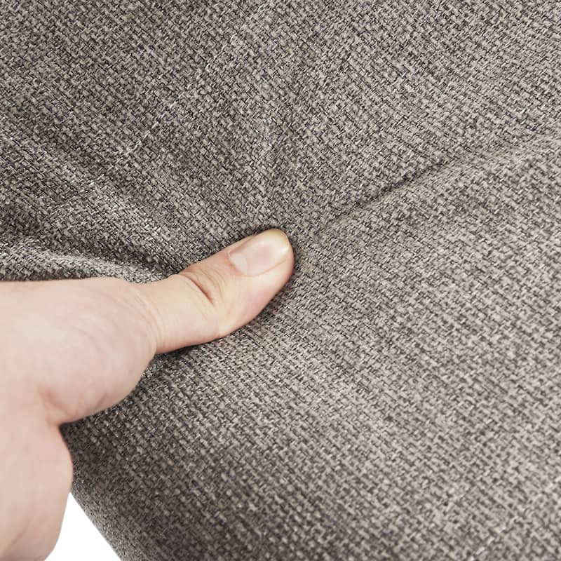 Homy Casa Modern Convertible Sofa Bed, Metal Frame Futon Couch Living