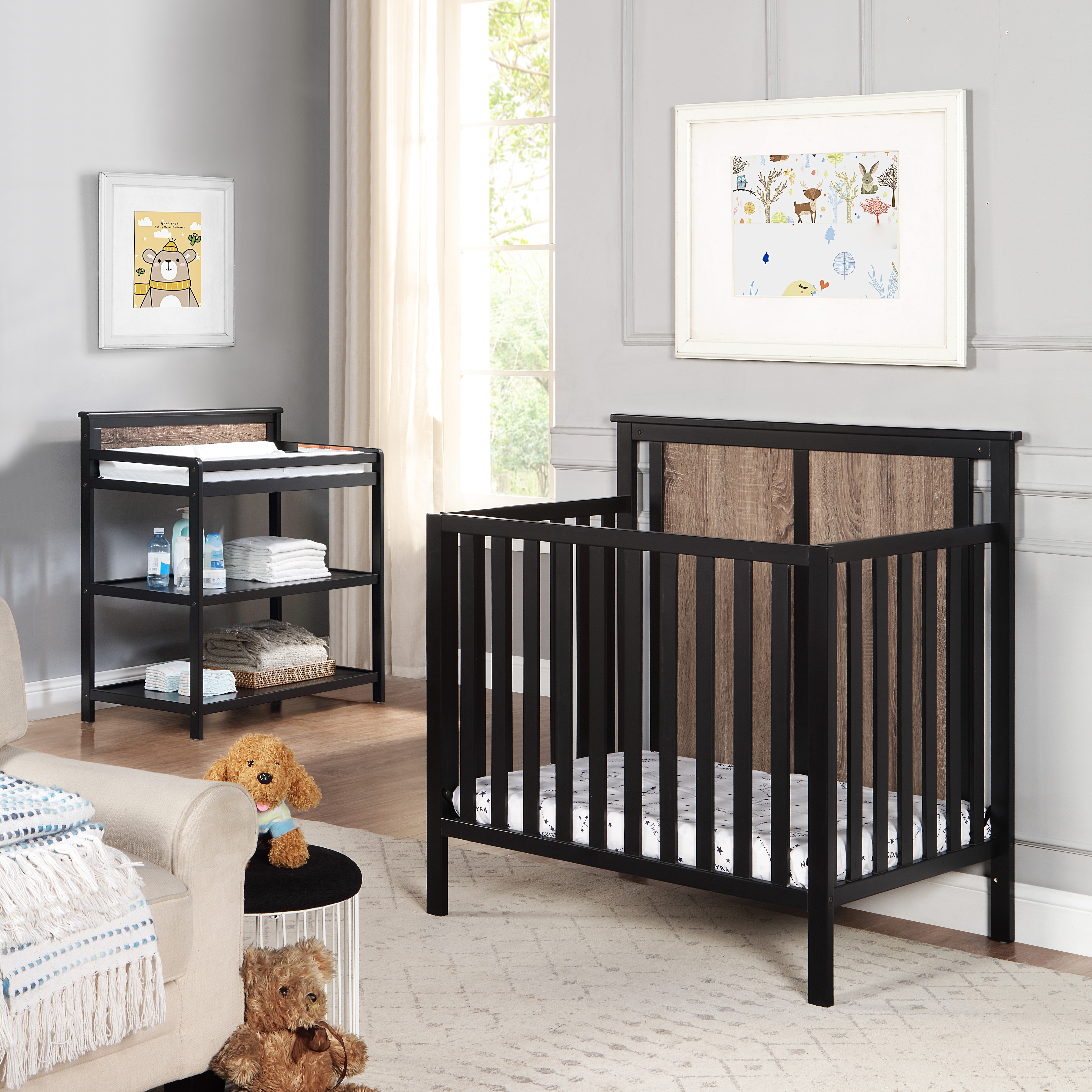 Black Wood Cribs Bed Bath Beyond
