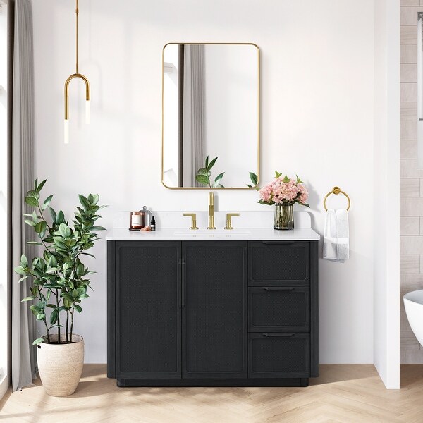 NICENESS 25SS 「VANIAN」 Busan Bath Vanity with White Quartz Stone Top without Mirror