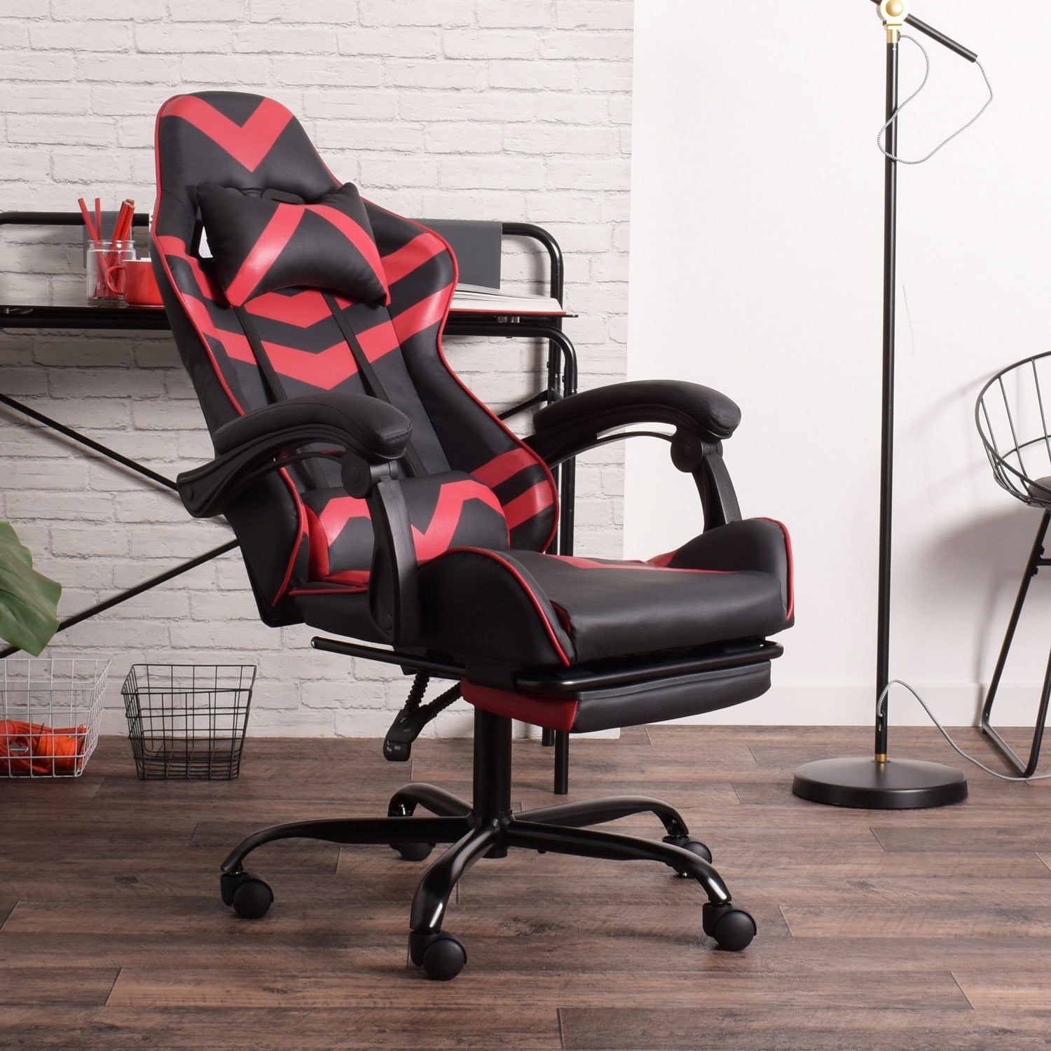 Gaming chair ottoman discount