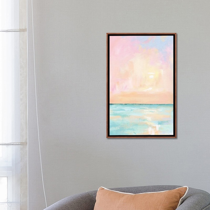 "Pastel Florida Sunset" by April Moffatt Framed