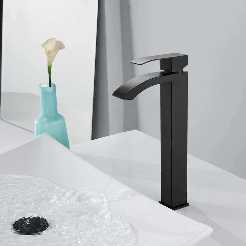 13-inch Desk Mounted Bathroom Sink Faucet - 10.03*4.92*13.11