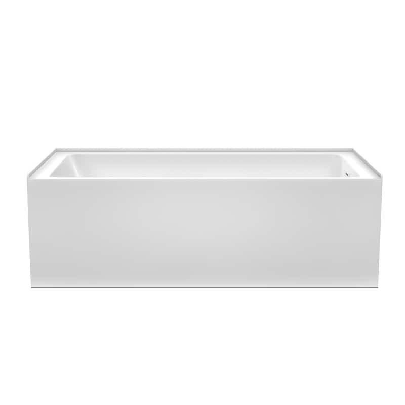 Wyndham Collection WCBTW16632R Grayley 66" Three Wall Alcove Acrylic