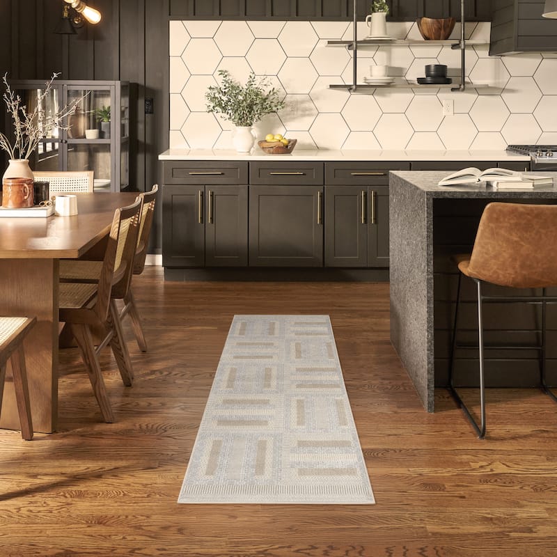 Nourison Nordic Indoor only Abstract Area Rug