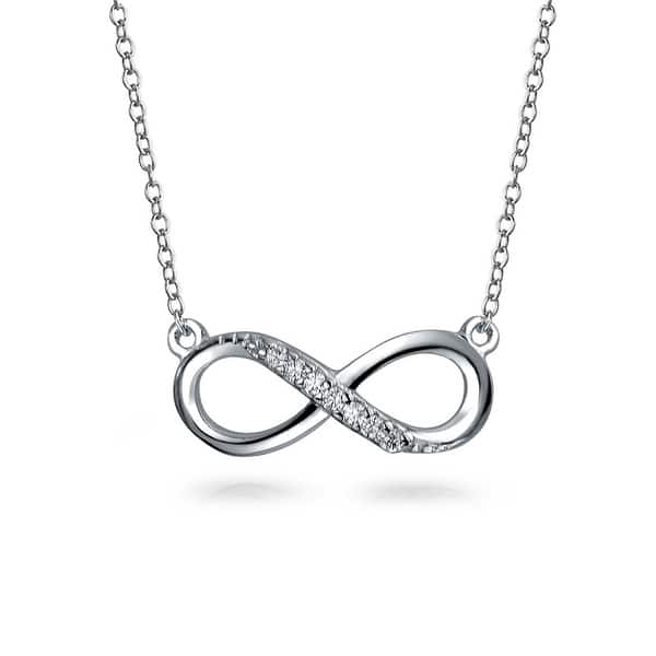 Infinity 925 Sterling Silver Necklace